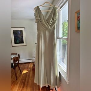 Sage Green Bridesmaid’s Dress